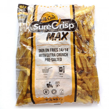 Frytki SURECRISP MAX FRIES 14/14 4x2,5KG McCain