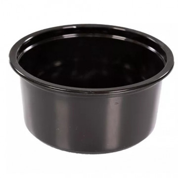 Pojemnik okragły czarny 350ml 115mm 50szt