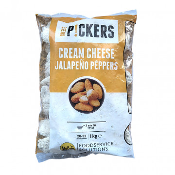 Pickers cream cheese jalapeno peppers 1000g McCain