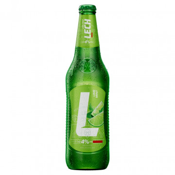 Piwo LECH Lime Mint Zwrotna 20szt 500ml dla gastronomii
