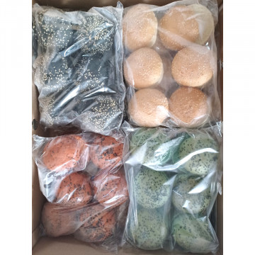 Hamburger mini mix 48 szt Mikołaj