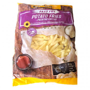 Frytki 9/9 EcoFast 2,5kg *4 Ecofrost