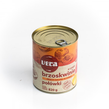 BS Brzoskwinie Połówki 820g/480g
