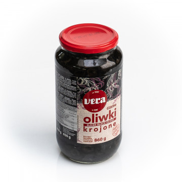BS Oliwki Czarne Krojone 860g/450g