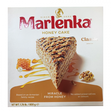 BS Tort miodowy z orzechami 800g