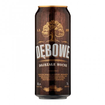Piwo DĘBOWE puszka 24x500ml