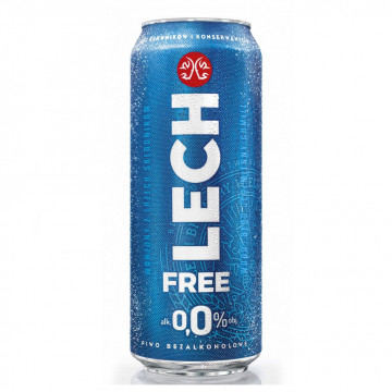 Piwo LECH Free 0,0% puszka 24x500ml