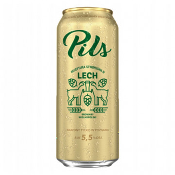 Piwo LECH Pils puszka 24x500ml
