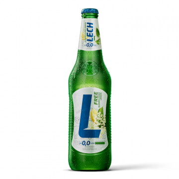 Piwo LECH Elderflower Lemon 24x500ml