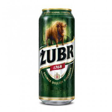 Piwo ŻUBR puszka 24x500ml