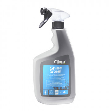 Clinex nabłyszczacz do stali shine steel 650ml