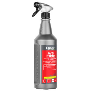 CLINEX W3 Forte silny preparat do sanitariatów i łazienek 1L