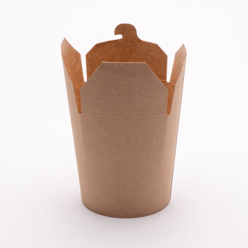 Kebab box deli brąz 1000ml op.50/k.500