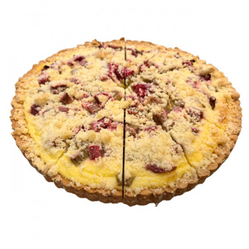Tarta z kremem wanil. i rabarbarem 1,25kg BACCARA