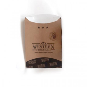 BS KARTONIK NA FRYTKI "Western Tortilla" 100g 100szt
