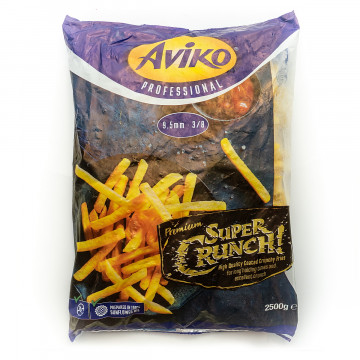 Frytki Super Crunch 9,5 mm 3/8 2500g *4 AVIKO dla gastronomii