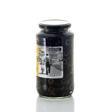 Oliwki czarne cięte 900/450g DRIP/KIER dla gastronomii