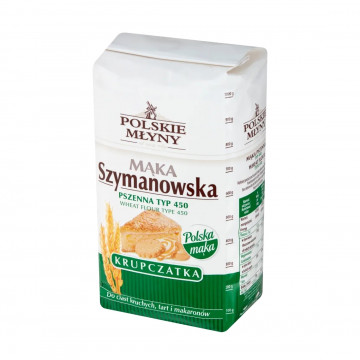 Mąka Krupczatka 1kg TYP 450 SZYMANÓW