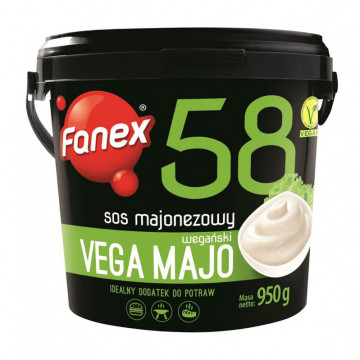 VegaMajo - Majonezowy sos wegański 950g FANEX