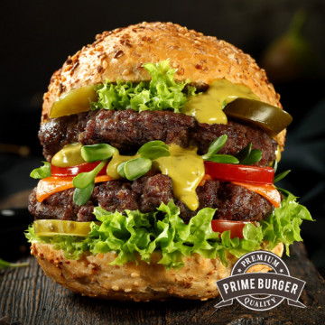 Hamburger Prime Burger 130g x 72szt Koliber