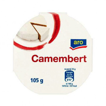 Ser camembert 105g ARO dla gastronomii