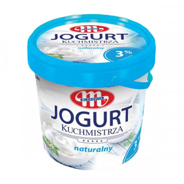 Jogurt naturalny 3% 1000g KUCHMISTRZA MLEKOVITA m.