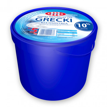Jogurt Grecki 10% 5 kg KUCHMISTRZA MLEKOVITA
