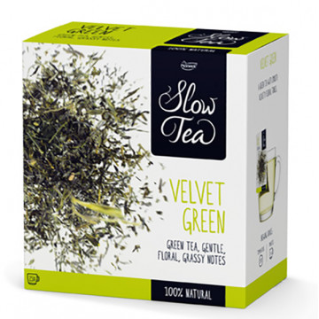 Herbata w saszetkach Slow Tea Velvet Green