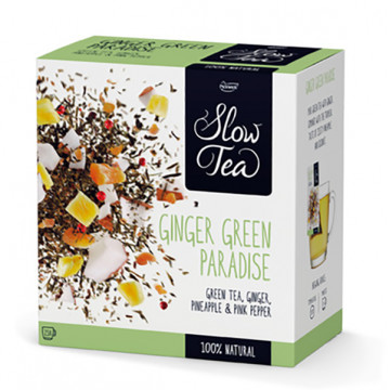 Herbata w saszetkach Slow Tea Ginger Green Paradise