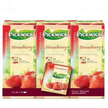 Herbata w saszetkach Pickwick Strawberry