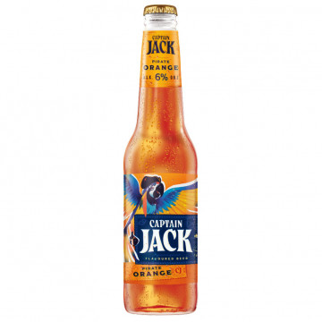 Captain Jack Pirate Orange Butelka Bezzwrotna 400 18szt