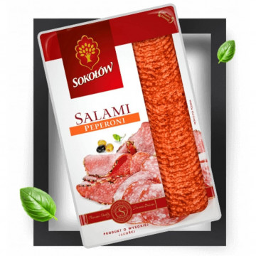 Salami pepperoni Food Service 1000g SOKOŁÓW