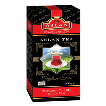 Herbata Aslan Tea Czarna Liściasta  liść OP1 500g