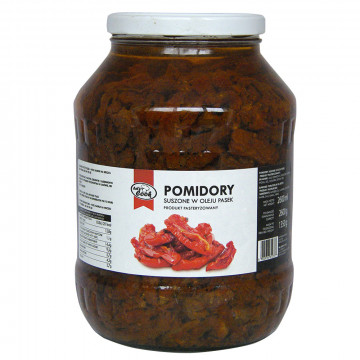 POMIDORY SUSZONE PASKI 2600 ML/1350G LETS COOK