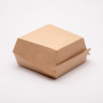 Pudełko hamburger „XL” bez nadruku 150/150/90