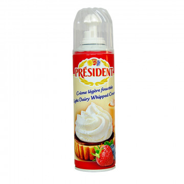 Śmietana spray 250g PRESIDENT/BAKOMA dla gastronomii