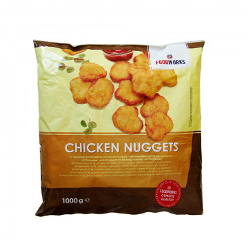 Chicken nuggets Premium 1kg ROBVITA dla gastronomii