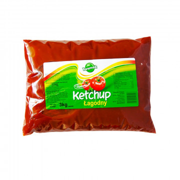 Ketchup łagodny Premium 3kg worek TARSMAK