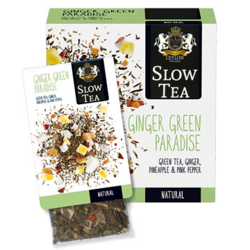 Herbata Slow Tea Ginger Green Paradise dla gastronomii