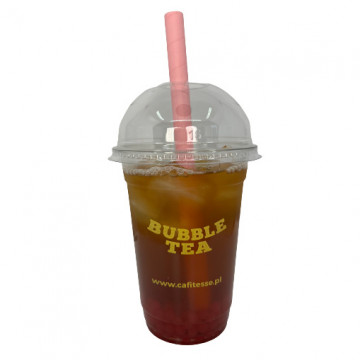 Kubki do Bubble Tea, jednorazowe plastikowe 400ml Rękaw...