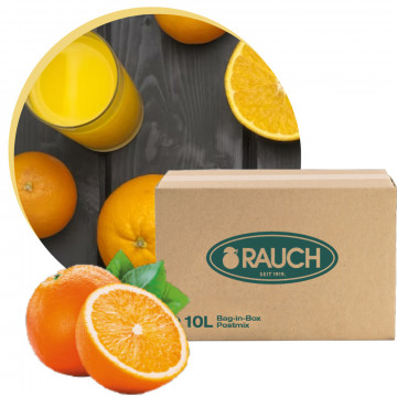 Zagęszczony sok pomarańczowy Rauch 10l Bag-in-Box dla gastronomii