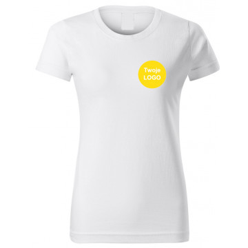 T-shirt damski z własnym nadrukiem HAFT dla Gastronomii
