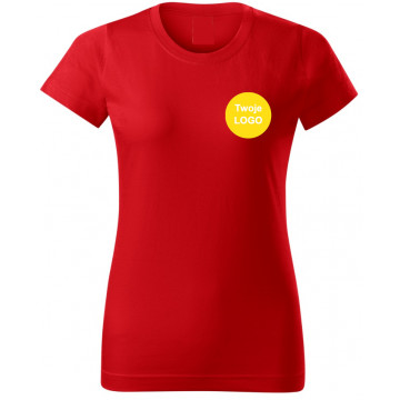 T-shirt damski z własnym nadrukiem HAFT dla Gastronomii