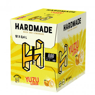 HARDMADE Yuzu Lemon 12szt 400ml Bezzwrotna Krt dla gastronomii