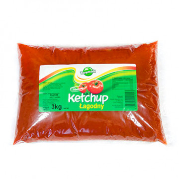 Ketchup łagodny Premium 3kg worek TARSMAK
