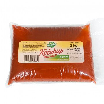 Ketchup łagodny gastronomiczny 3kg worek TARSMAK