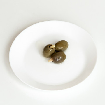 Oliwki zielone z czosnkiem dla gastronomii