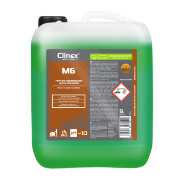 Clinex m6 medium płyn do mycia codziennego posadzek 5L