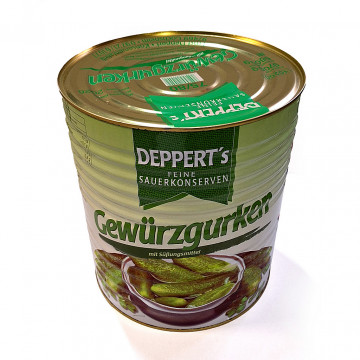 Ogórki konserwowe 9700g DRIPOL - chrupiące i aromatyczne