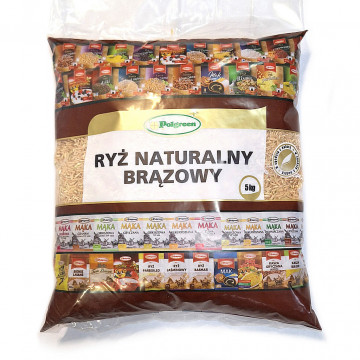 Ryż naturalny brązowy 5kg